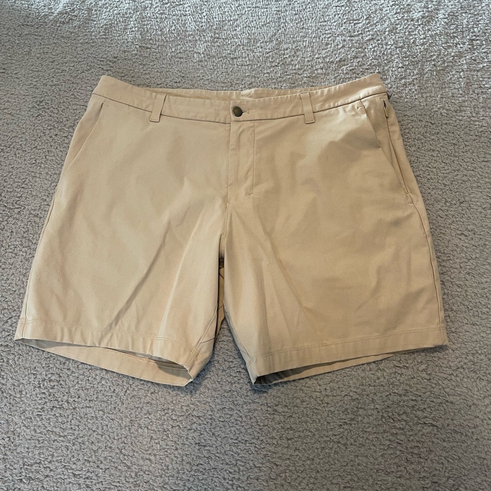 lululemon athletica Tan Men Shorts
